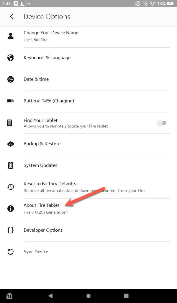 Thông báo Bạn đã trở thành nhà phát triển sau khi nhấn vào số sê-ri Fire Tablet