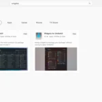 Tìm kiếm ứng dụng UniGetUI trong cửa hàng Microsoft Store trên Windows để cài đặt.