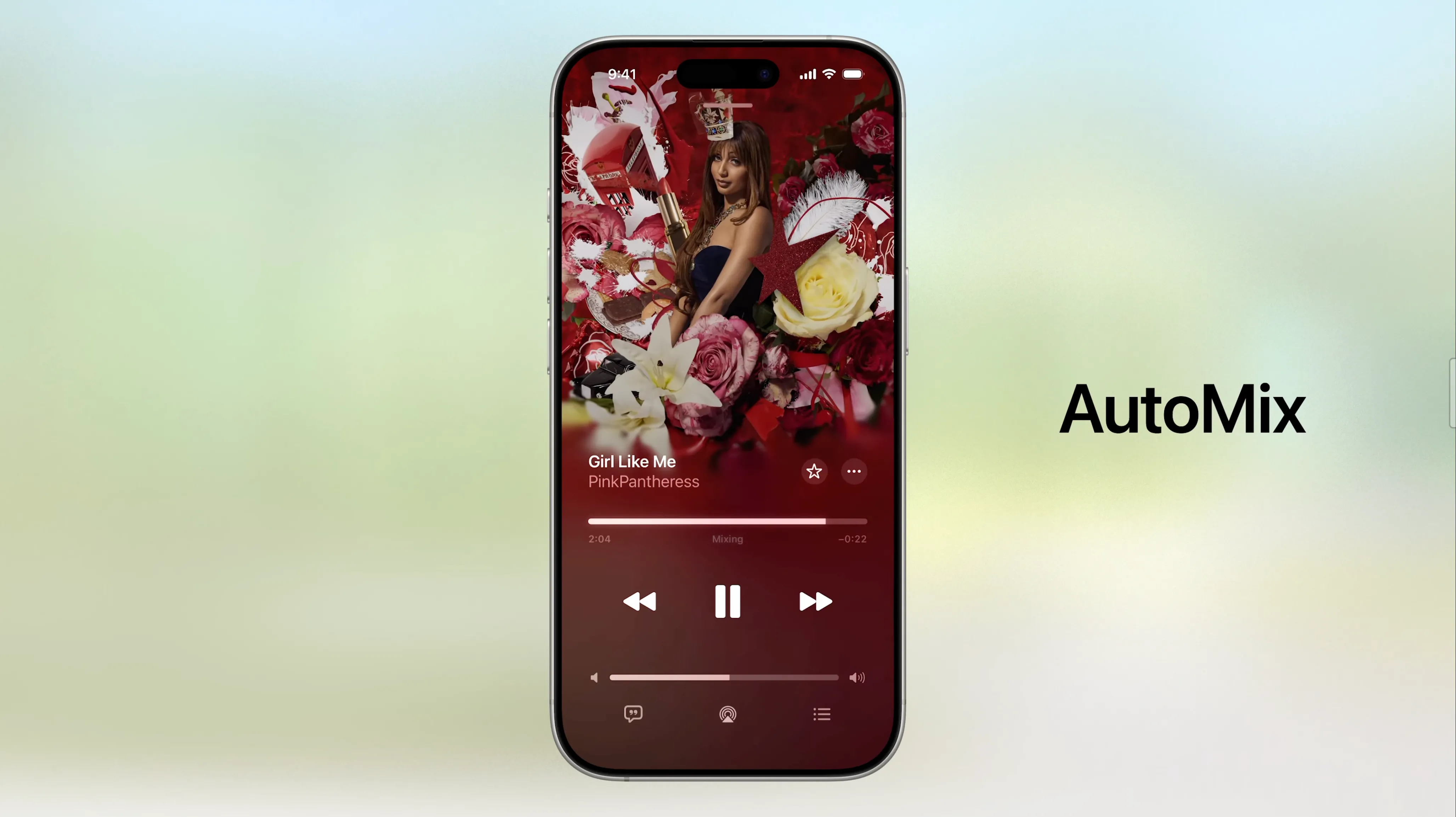 Tính năng Automix của Apple Music trên iOS 26