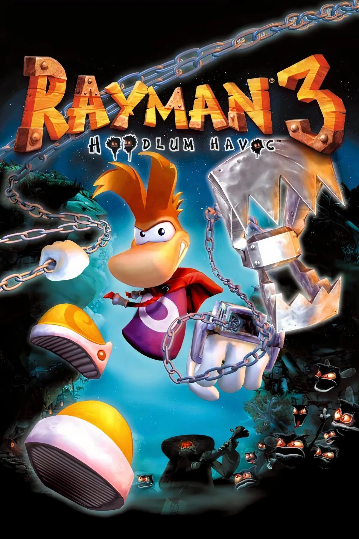 Tổng hợp các khoảnh khắc hài hước và chiến đấu trong Rayman 3: Hoodlum Havoc.