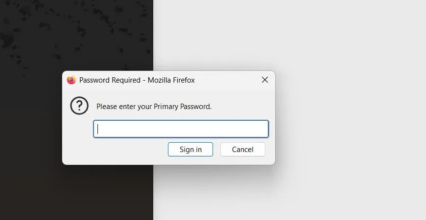Trình quản lý mật khẩu của Firefox
