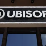 Trụ sở hoặc logo của Ubisoft, công ty đang đối mặt với cáo buộc thu thập dữ liệu trái phép
